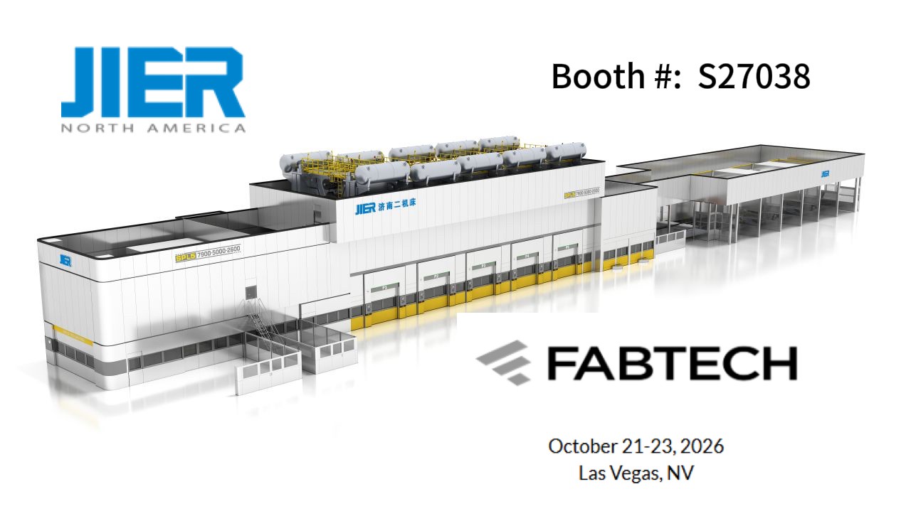 Let us meet at FABTECH 2026 Las Vegas on October 21 - 23, 2026  - JIER North America, Inc - 261014-155250