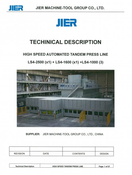 Standard Specification Samples - JIER North America, Inc - 5_press_tandem_line